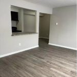 view of living room looking toward kitchen nook